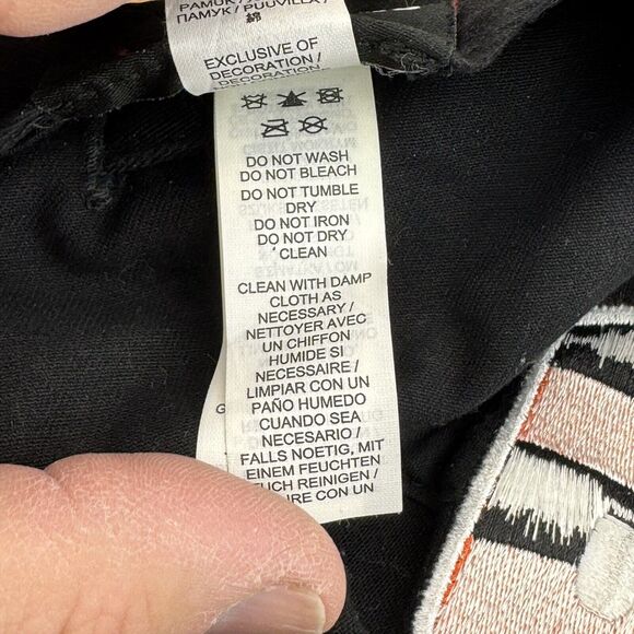 Cincinnati Bengals Hat Cap Strapback Adult Black Orange Adjustable Fanatics NFL - Picture 11 of 11